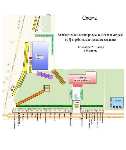 Схема дожинок