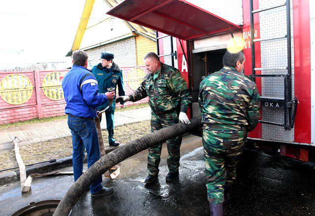 5 марта на Климовщине прошли учения предприятий и организаций по ликвидации последствий паводка, тушению пожаров