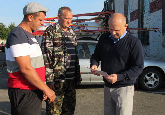 В Климовичском районе вручены первые награды жатвы-2020