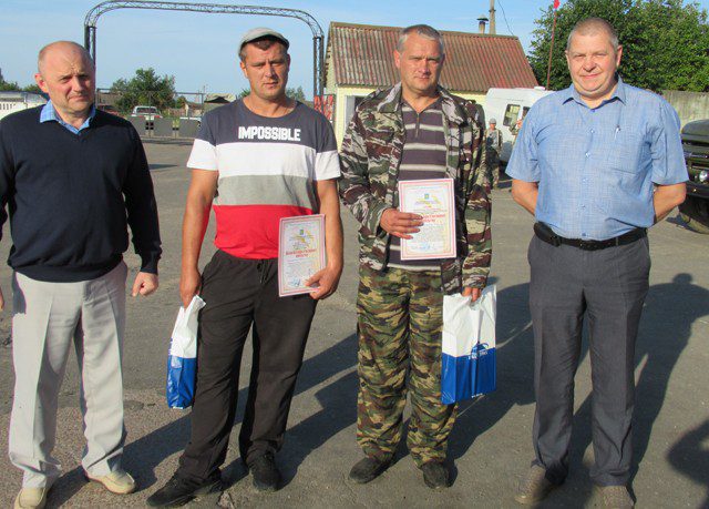 В Климовичском районе вручены первые награды жатвы-2020