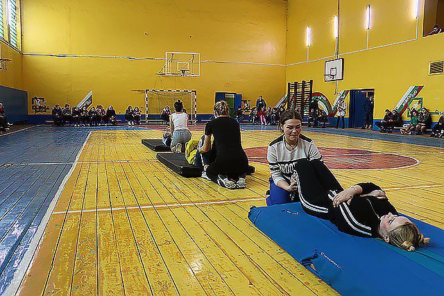 В Климовичском аграрном колледже провели спортивно-массовое мероприятие «Мисс спортсменка»