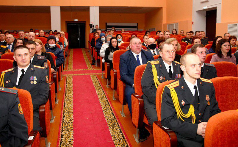 Призвание — служить людям. В Климовичском РЦК 3 марта прошло торжественное мероприятие, посвященное Дню белорусской милиции