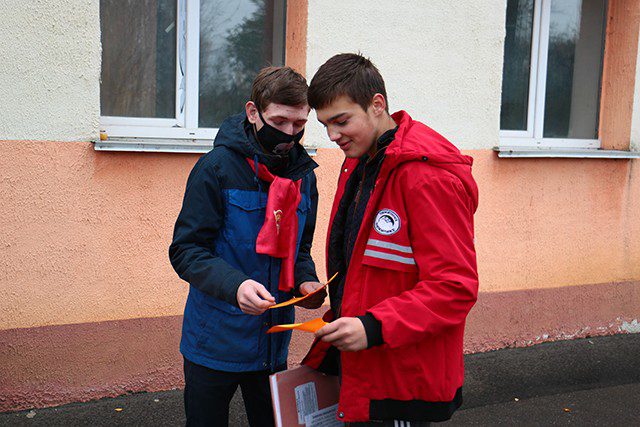 В Климовичском государственном аграрном колледже провели акцию «COVID-патруль»