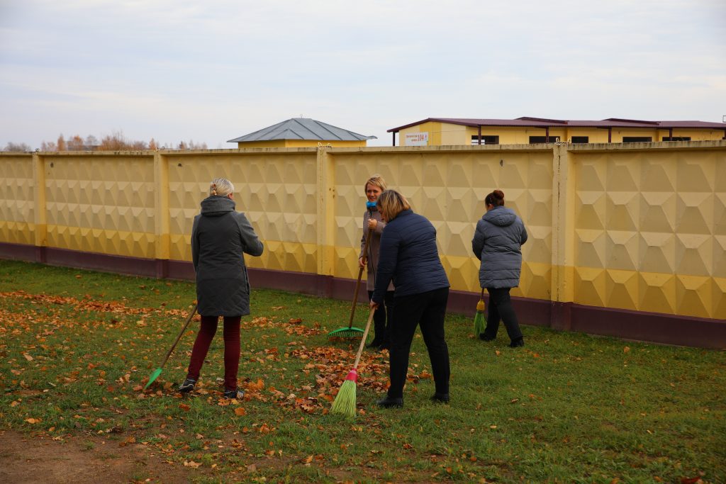 Жители Климовичского района активно занимаются благоустройством. ФОТО