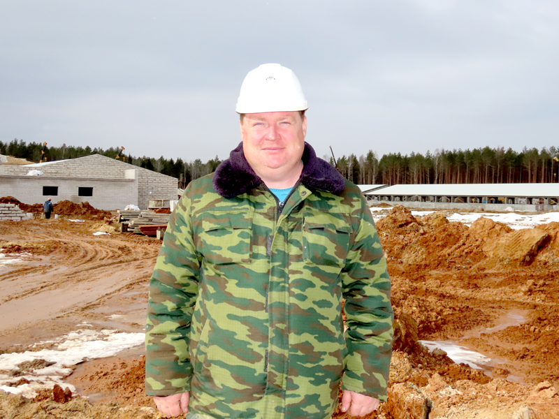 Как продвигаются работы на строительстве репродуктора в Климовичском районе?