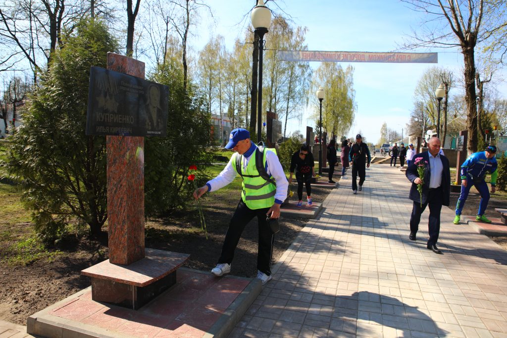 Велопробег, посвященный Дню Победы, организовали климовчане — представители трех предприятий