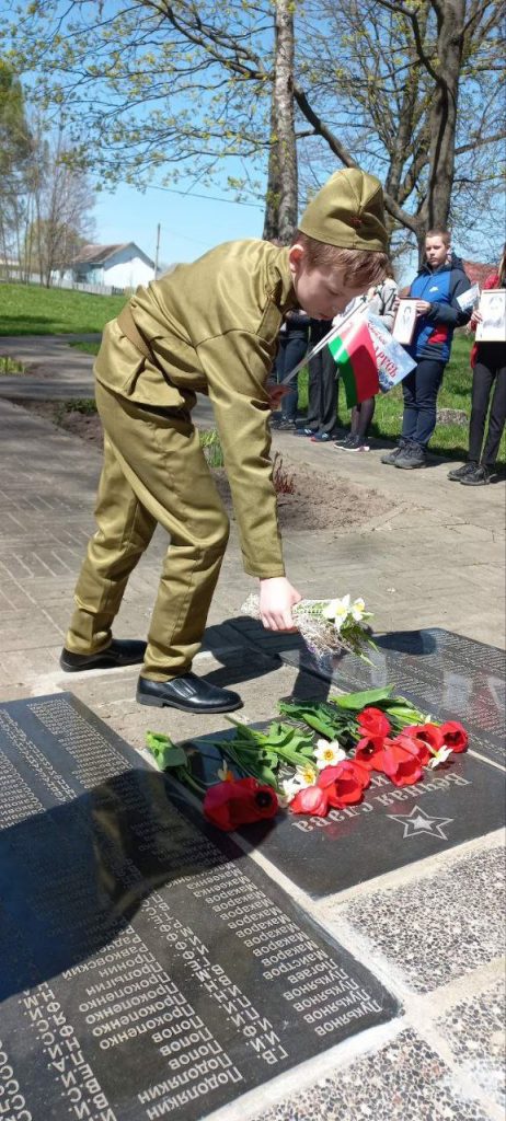 В Климовичском районе проходит патриотическая акция "Слава Победителям!". ФОТО