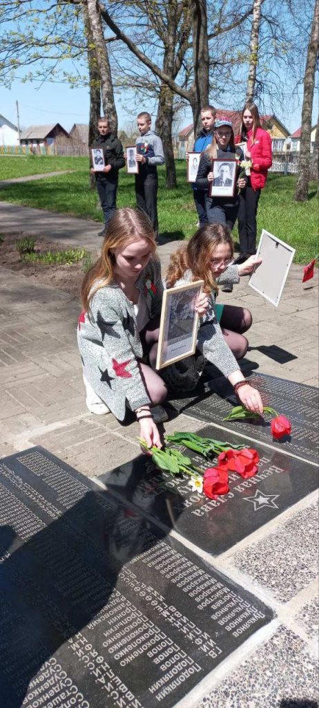 В Климовичском районе проходит патриотическая акция "Слава Победителям!". ФОТО