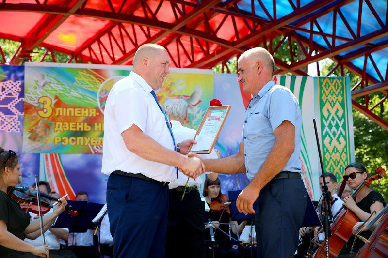 Климовщина празднует День Независимости Республики Беларусь