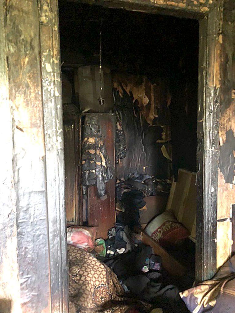 В Климовичах на пожаре погиб человек