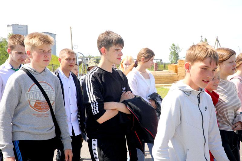 В городских учреждениях общего среднего образования Климовичей начали работать лагеря труда и отдыха