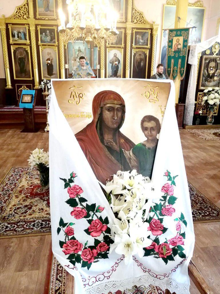 Климовчане приняли участие в крестном ходе в честь 160-летия храма Божией Матери Казанской в д. Прусино