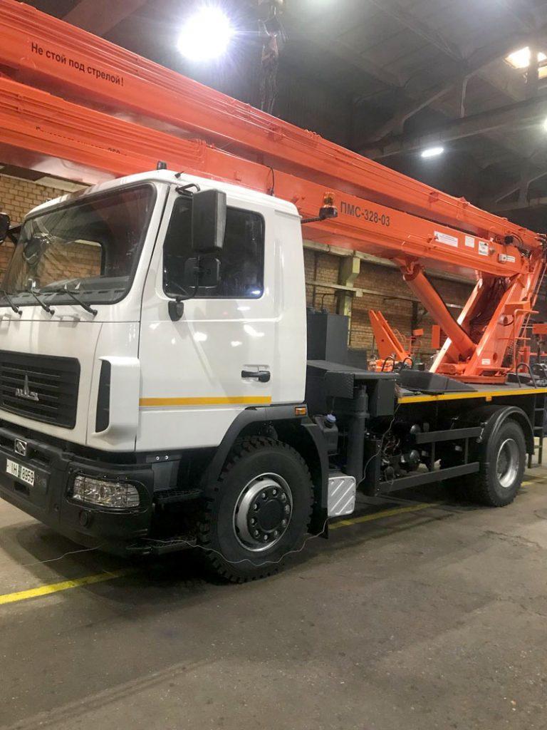 Климовичский УКП «Коммунальник» приобрел автогидроподъемник