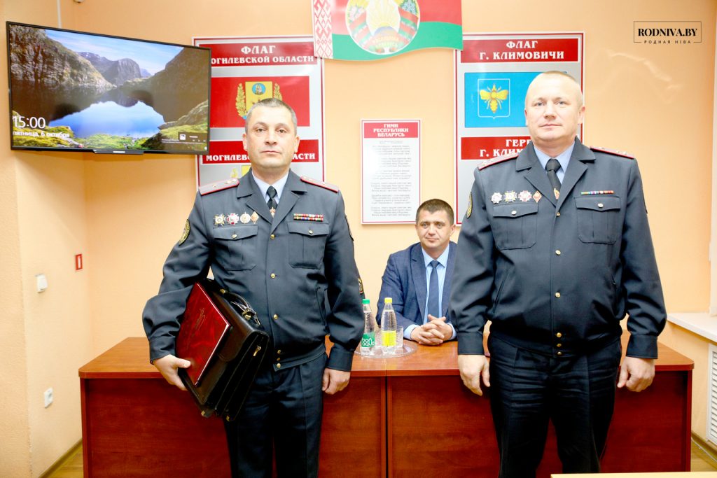 Назначен начальник Климовичского отдела Департамента охраны Министерства внутренних дел