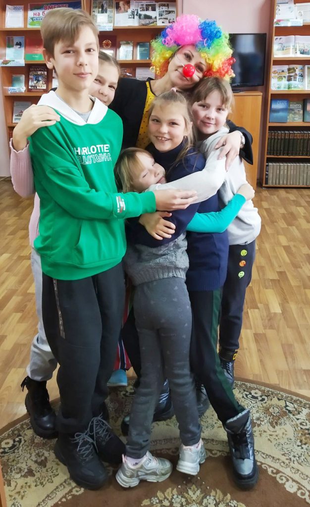 Климовичские библиотекари провели шоу для школьников