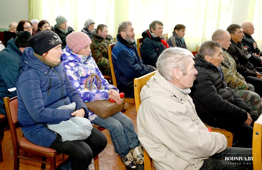 Чему была посвящена встреча с жителями агрогородка Тимоново Климовичского района?