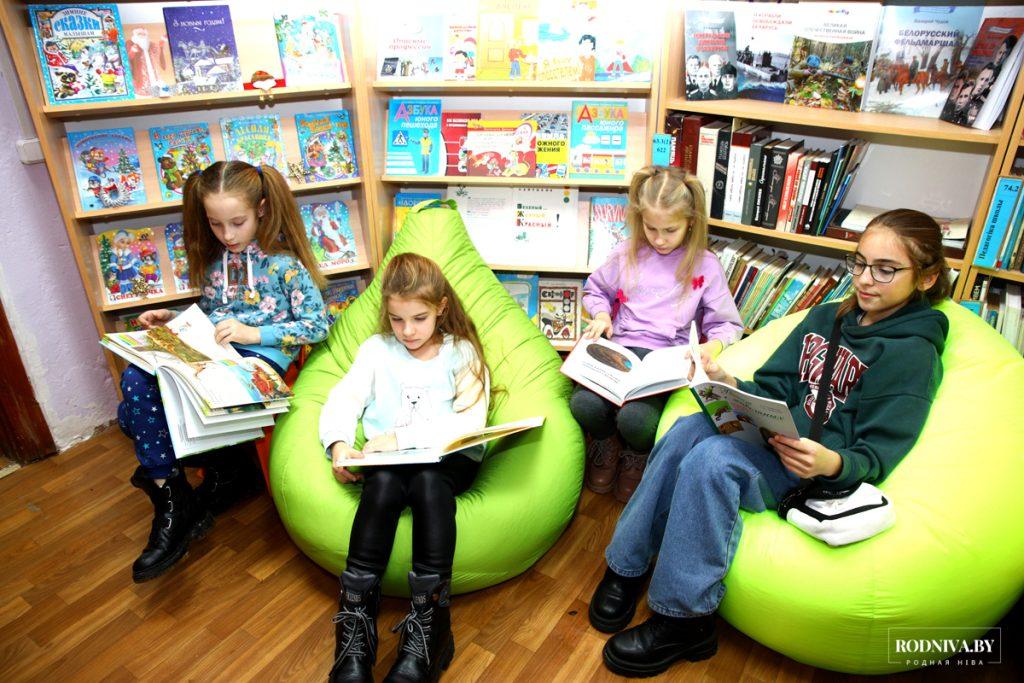 Климовичская районная библиотека и гимназия принимали подарки от Белорусского фонда мира