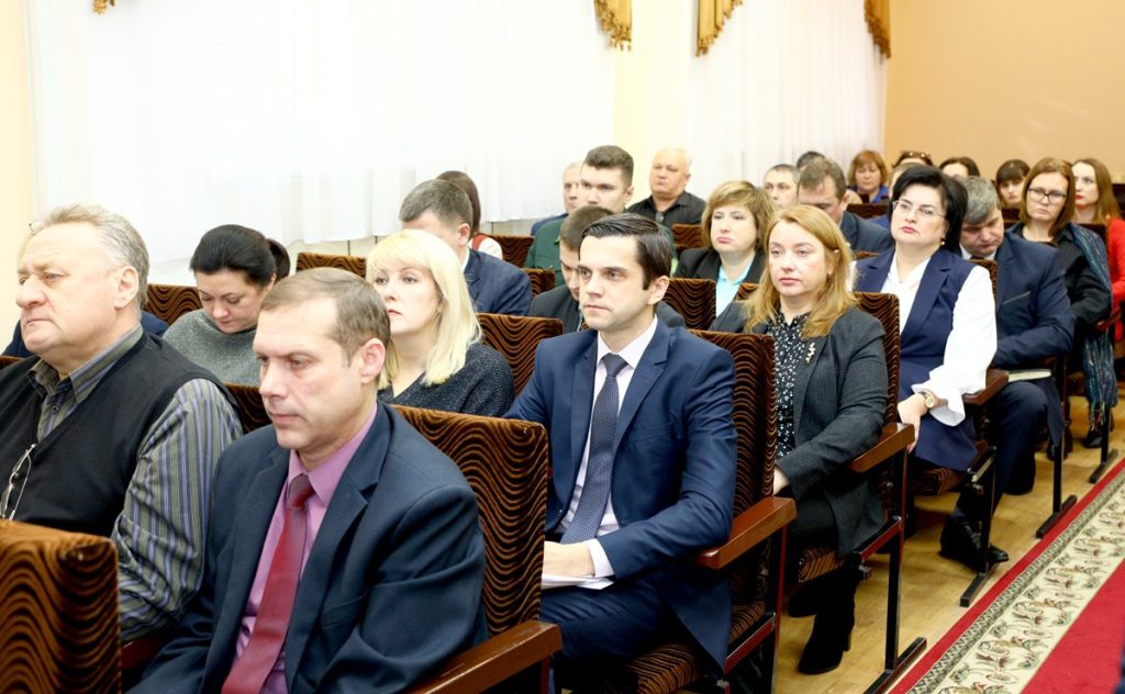 На заседании Климовичского райисполкома подвели итоги социально-экономического развития района за 2023 год