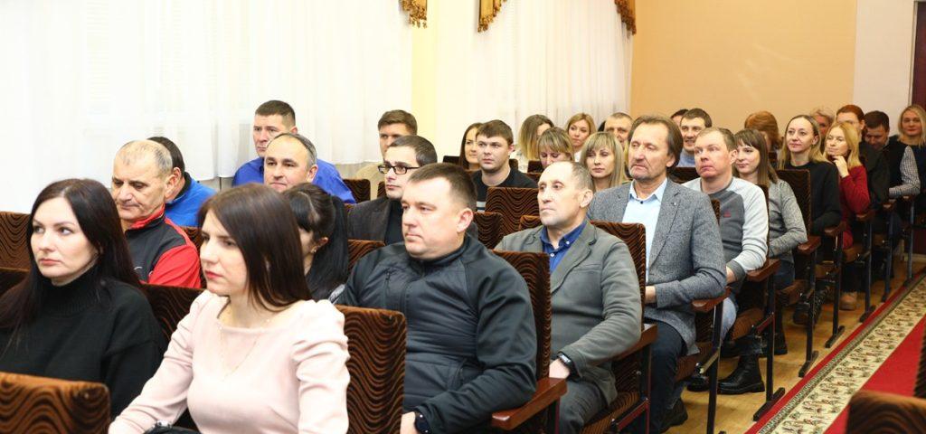 В Климовичском райисполкоме наградили лучших спортсменов