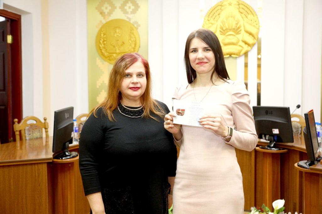 В Климовичском райисполкоме наградили лучших спортсменов