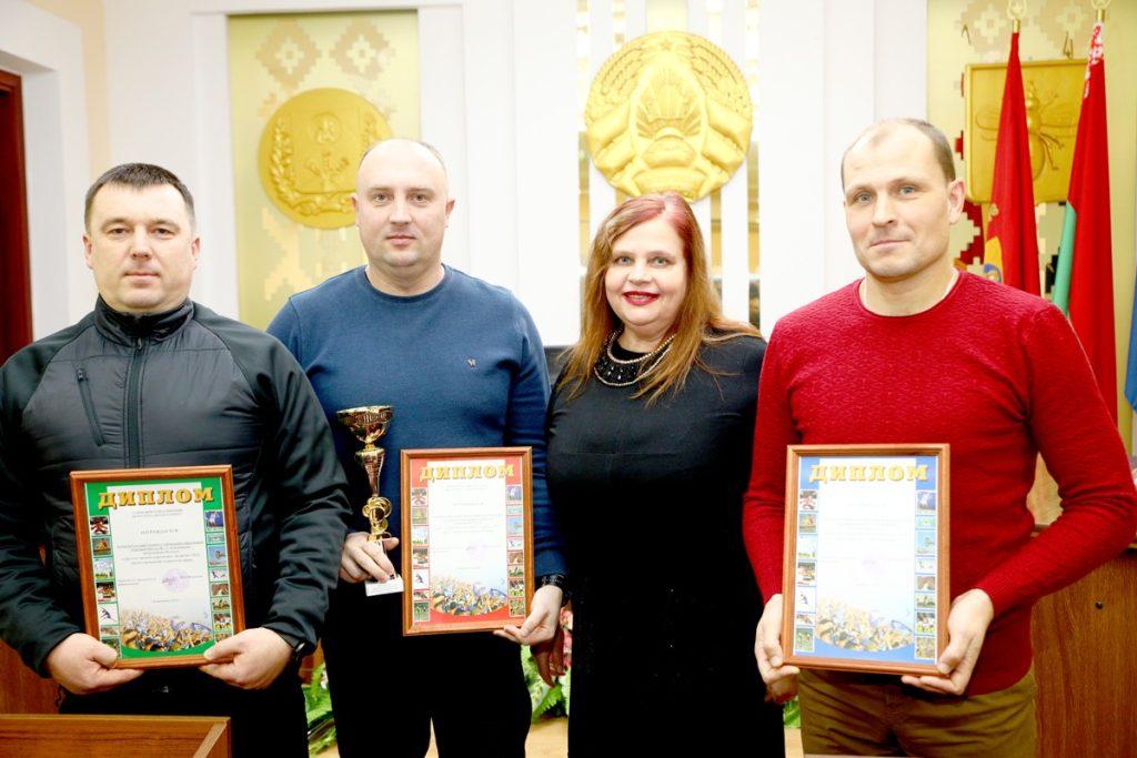 В Климовичском райисполкоме наградили лучших спортсменов