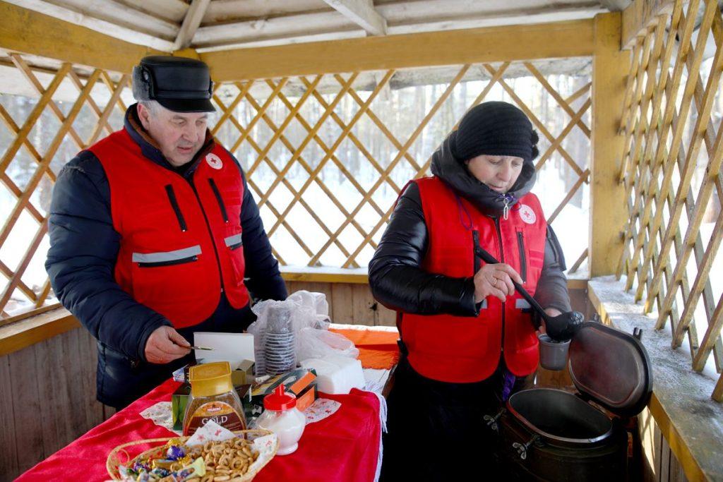 На кринице в д. Зимницы Климовичского района провели чин освящения воды
