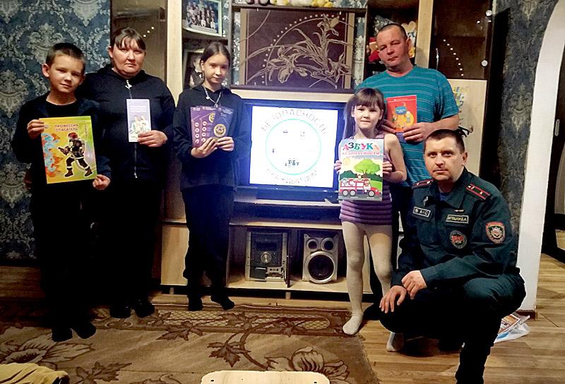 Акция «Безопасность в каждый дом!» шагает по Климовщине