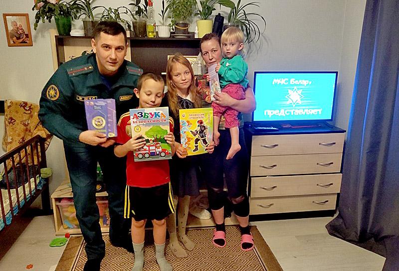 Акция «Безопасность в каждый дом!» шагает по Климовщине