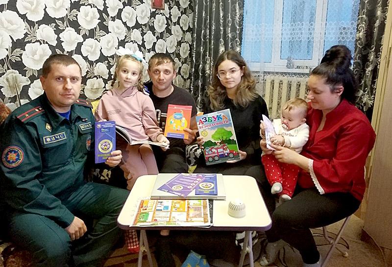 Акция «Безопасность в каждый дом!» шагает по Климовщине