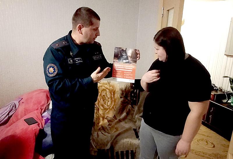 Акция «Безопасность в каждый дом!» шагает по Климовщине