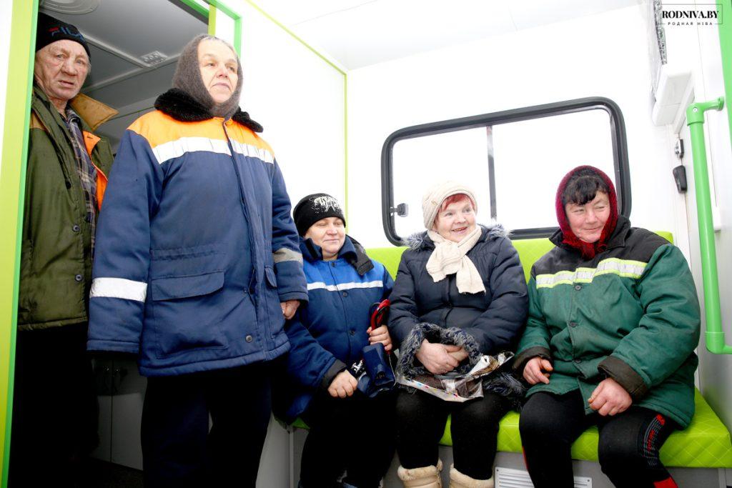 Новый передвижной медицинский комплекс работает в Климовичском районе