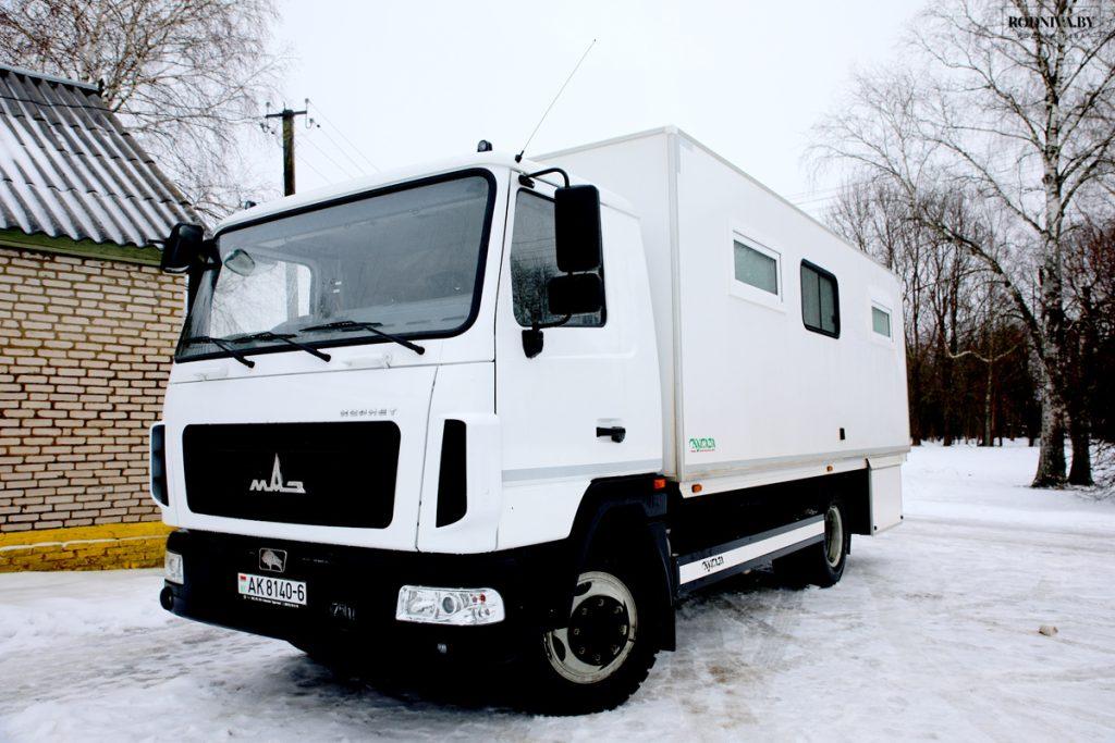 Новый передвижной медицинский комплекс работает в Климовичском районе