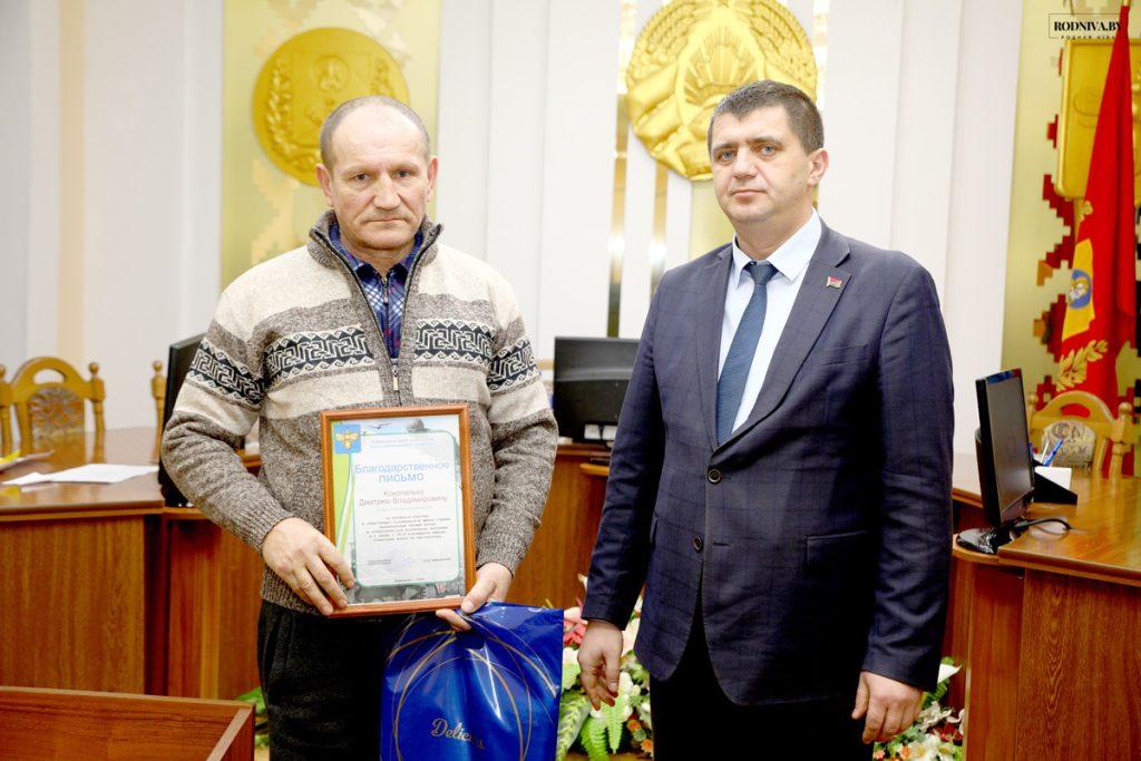 Глава Климовичского района Дмитрий Хайновский встретился с воинами-интернационалистами