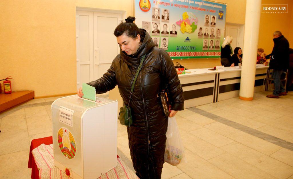 Климовчане голосуют досрочно