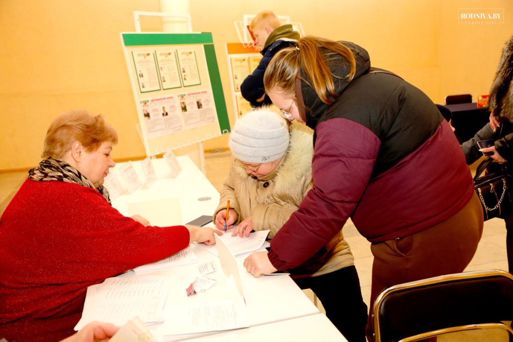 Климовчане голосуют досрочно