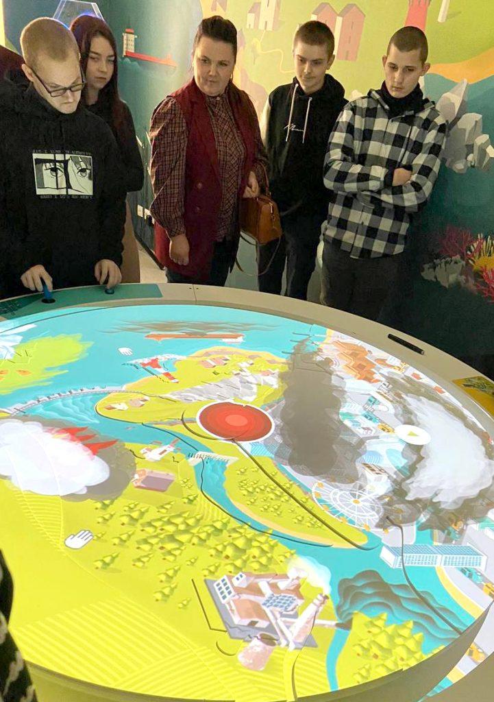 Учащиеся Роднянской средней школы Климовичского района побывали в центре безопасности в г. Могилеве