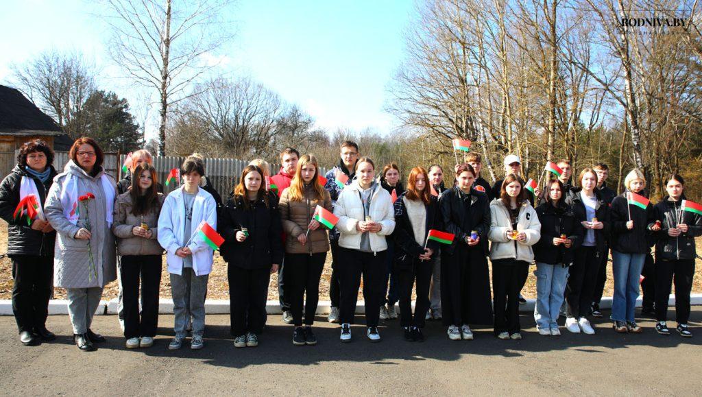 В деревне Коноховка Климовичского района состоялся траурный митинг