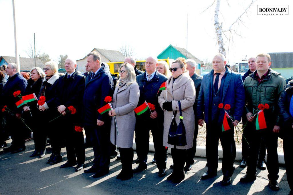 В деревне Коноховка Климовичского района состоялся траурный митинг