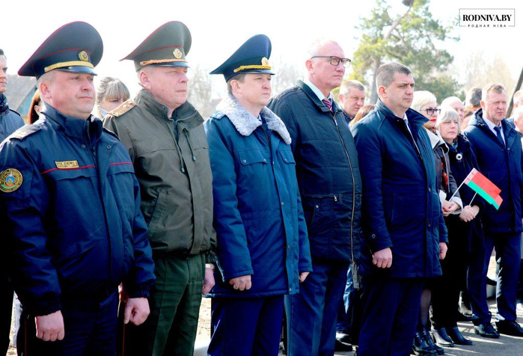 В деревне Коноховка Климовичского района состоялся траурный митинг