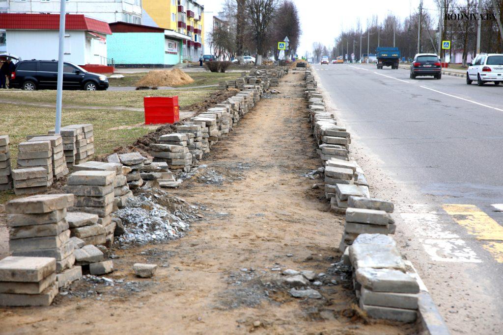 На Климовщине ведутся работы по благоустройству и озеленению территорий