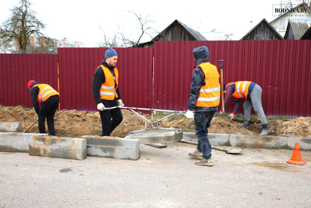 На Климовщине ведутся работы по благоустройству и озеленению территорий