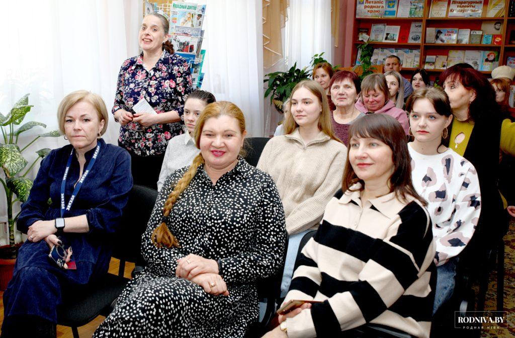 Климовчане встретились с белорусской писательницей Алесей Кузнецовой