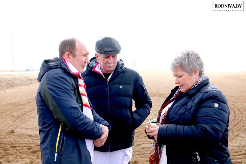 Районные засевки провели в ОАО «Племзавод «Тимоново»