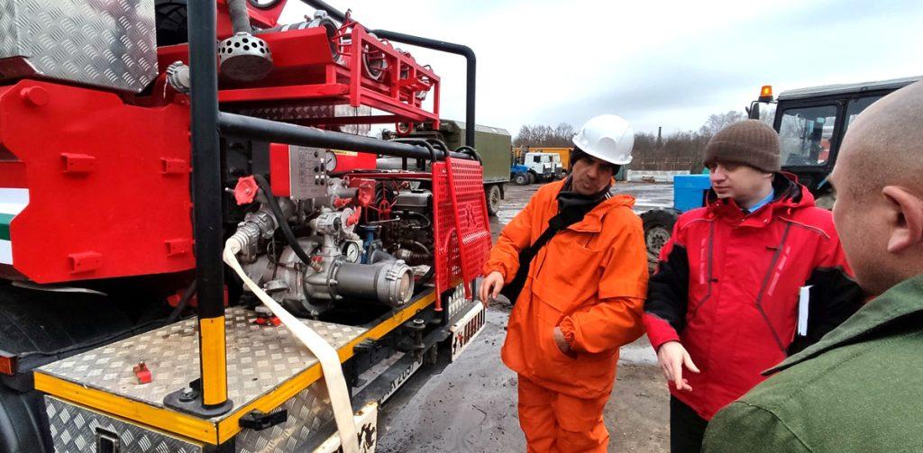 В Климовичском лесхозе проверили готовность лесопожарных команд