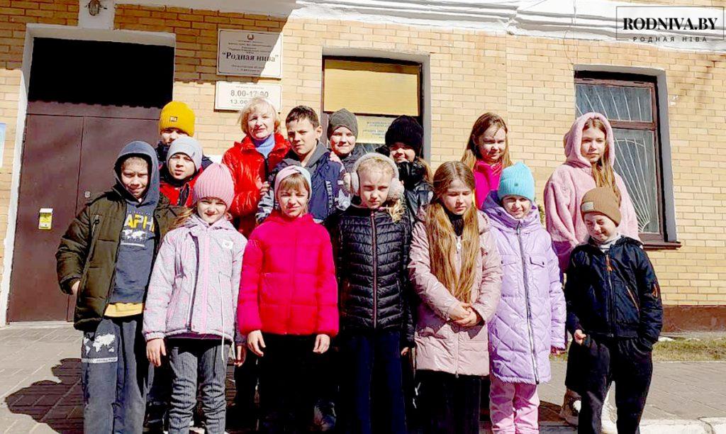 Экскурсия в редакцию Климовичской районной газеты «Родная ніва». Что рассказали школьникам?