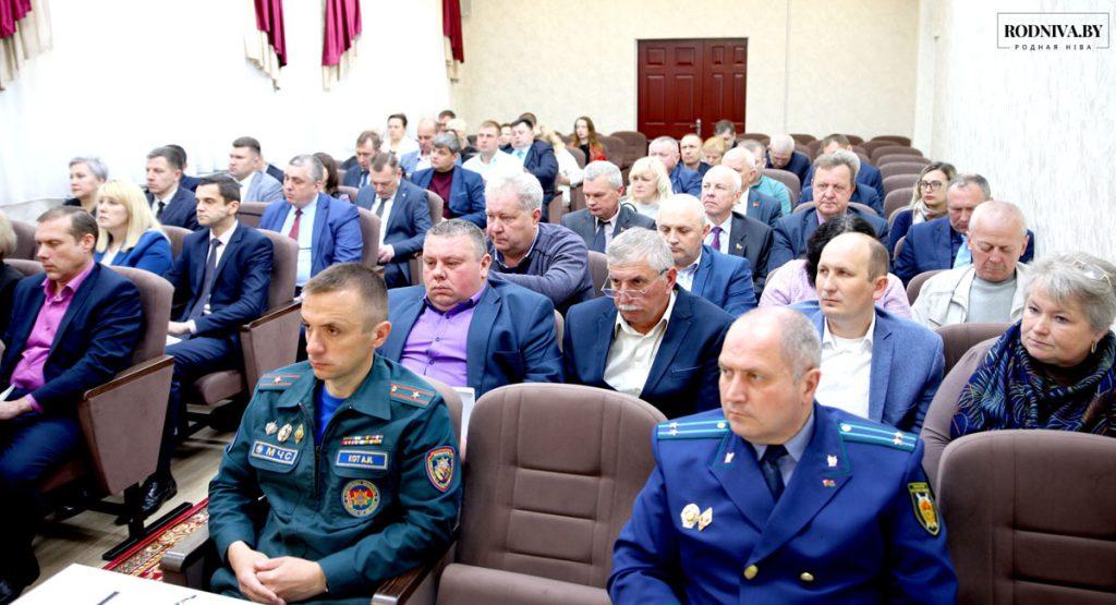 Итоги работы Климовщины за первый квартал подвели в райисполкоме