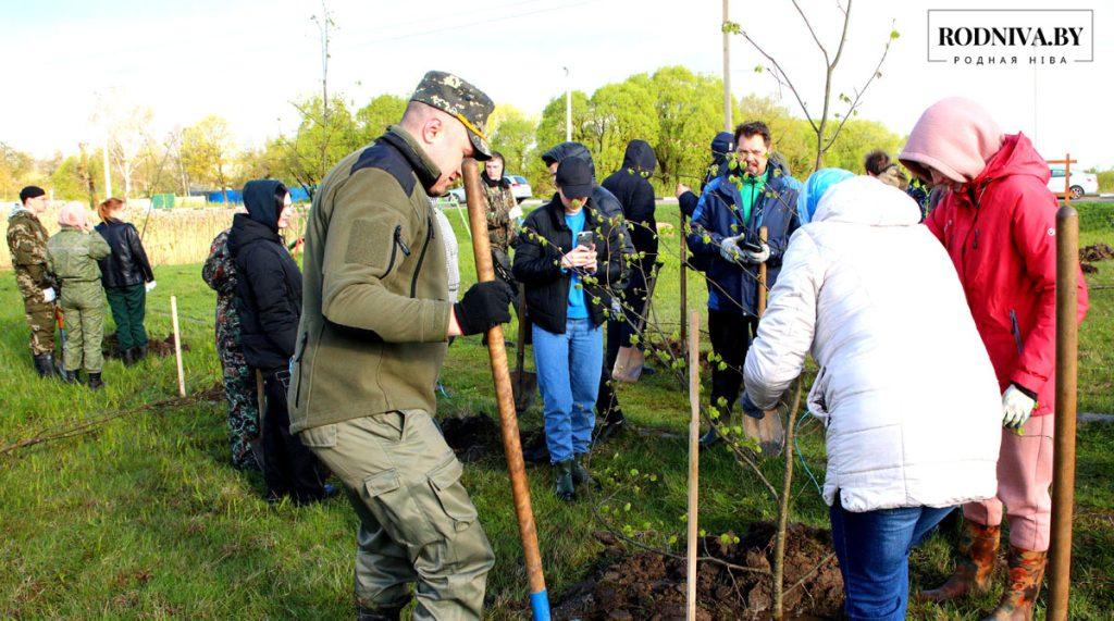 На Климовщине проходит республиканский субботник