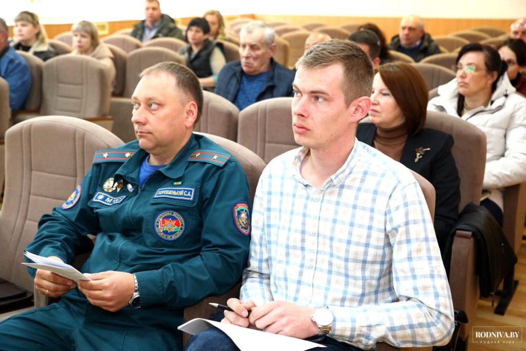 В Климовичском лесхозе провели единый районный день охраны труда