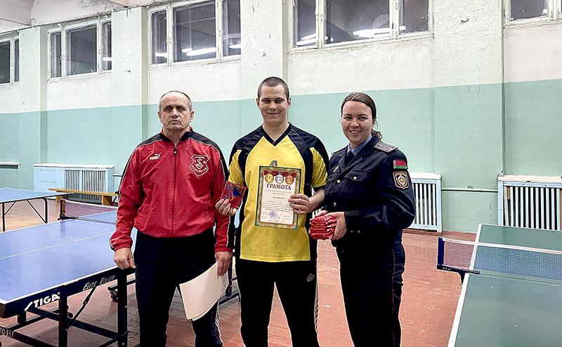 Турнир по настольному теннису прошел в Климовичском аграрном колледже
