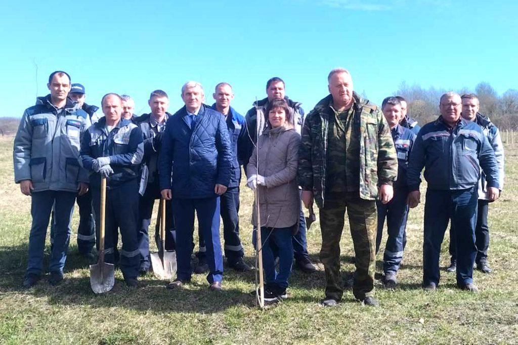 На Климовщине проходит единый день озеленения